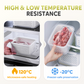 🥗 🧊 2 in 1 Draining Fresh-Keep Food Container – Airtight & Microwave Safe – Fridge Essential 🔒