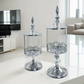 European-Style Glass Storage Jar with Lids