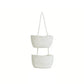 🧺 Wall-Hanging Storage Organizer – 3-Tier, Boho Style, Space-Saving 🏡