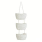 🧺 Wall-Hanging Storage Organizer – 3-Tier, Boho Style, Space-Saving 🏡