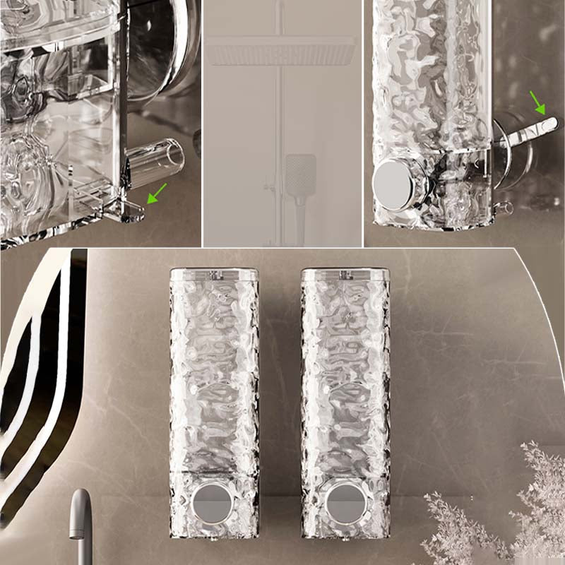 Universal Wall Mounted Suction Cup Shampoo Dispenser
