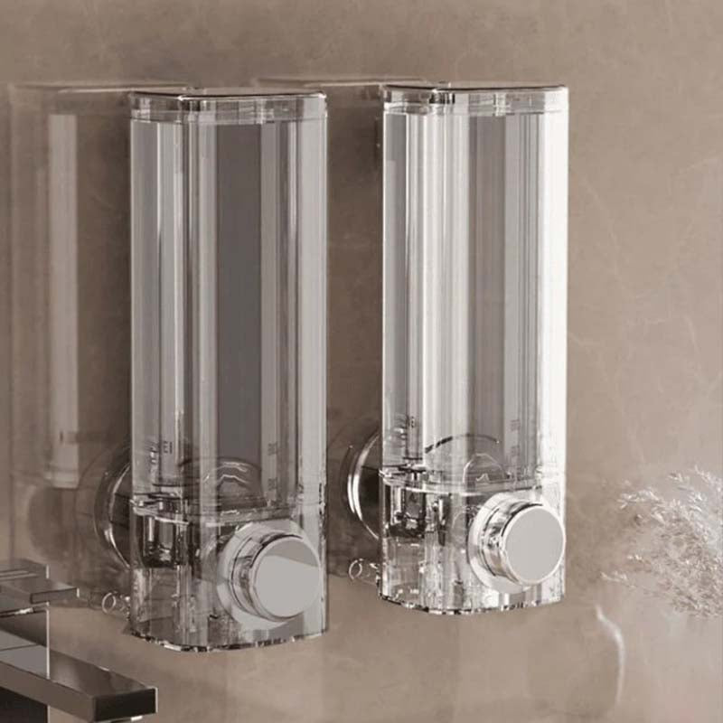 Universal Wall Mounted Suction Cup Shampoo Dispenser