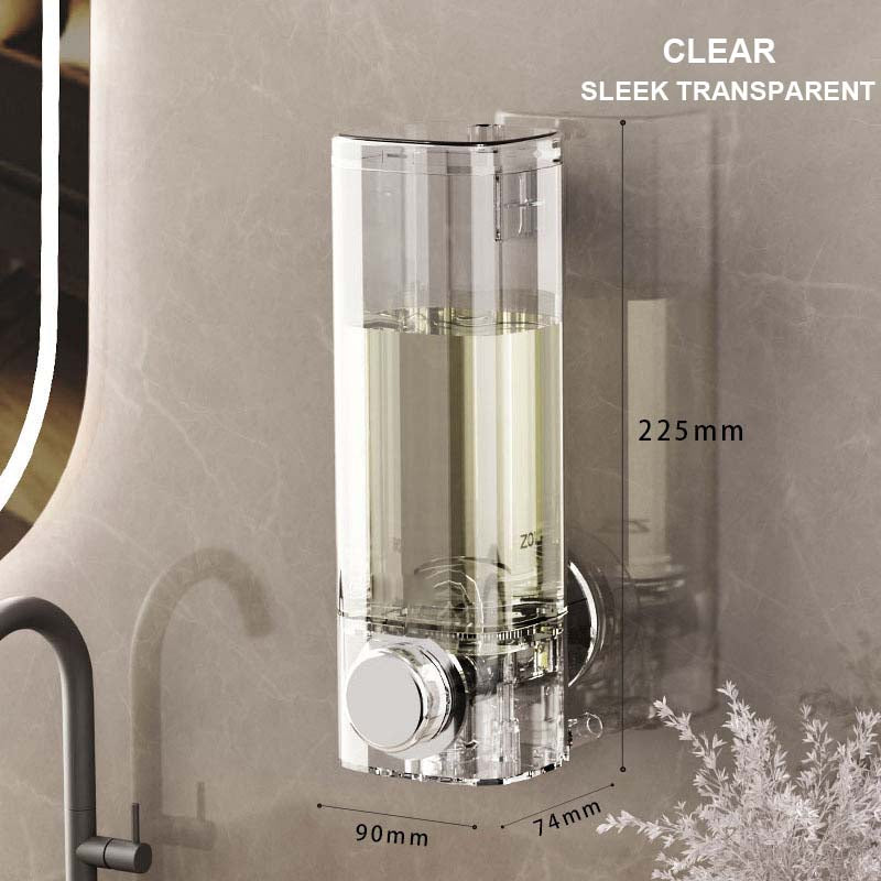 Universal Wall Mounted Suction Cup Shampoo Dispenser