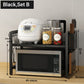 🍳✨ Expandable Microwave Rack – Adjustable, 75kg Capacity, Hooks Included 🧰