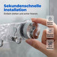 🧲 BUY 3 GET 1 FREE! Minimalist Suction Cup Hook Rail – No drilling, rust-proof & strong hold🚪