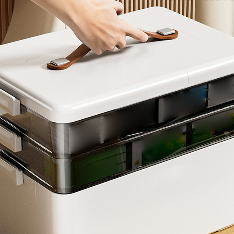 Large Capacity Multi-Layer Medicine Organizer – 7 compartments & secure snap lids – Ideal for vitamins, pills or daily meds – portable and easy to use 🧳✨