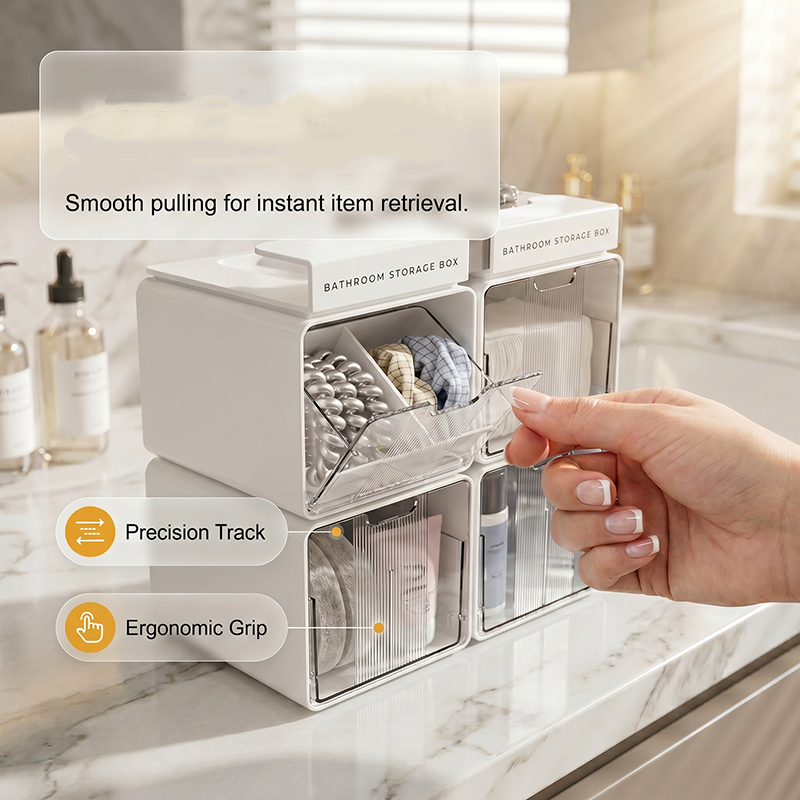 Under Cabinet Mirror Storage Box