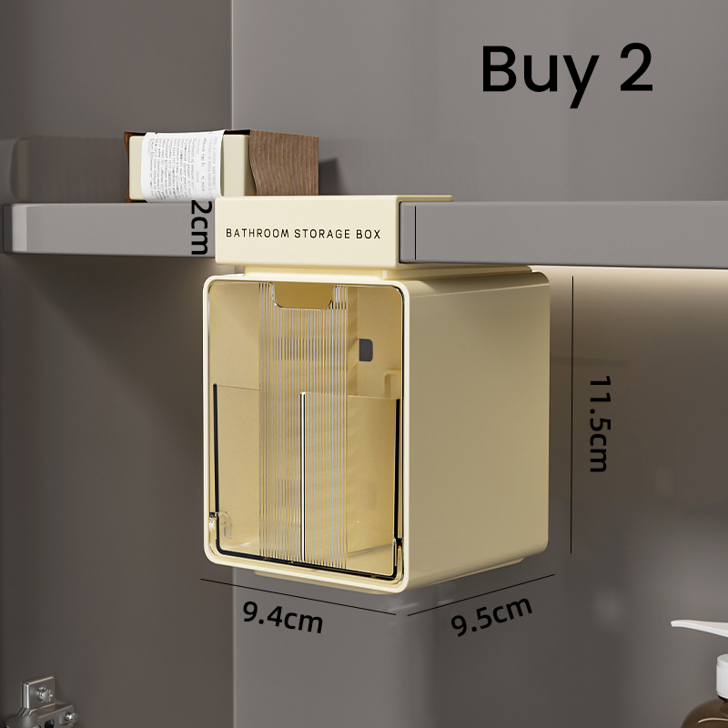 Under Cabinet Mirror Storage Box