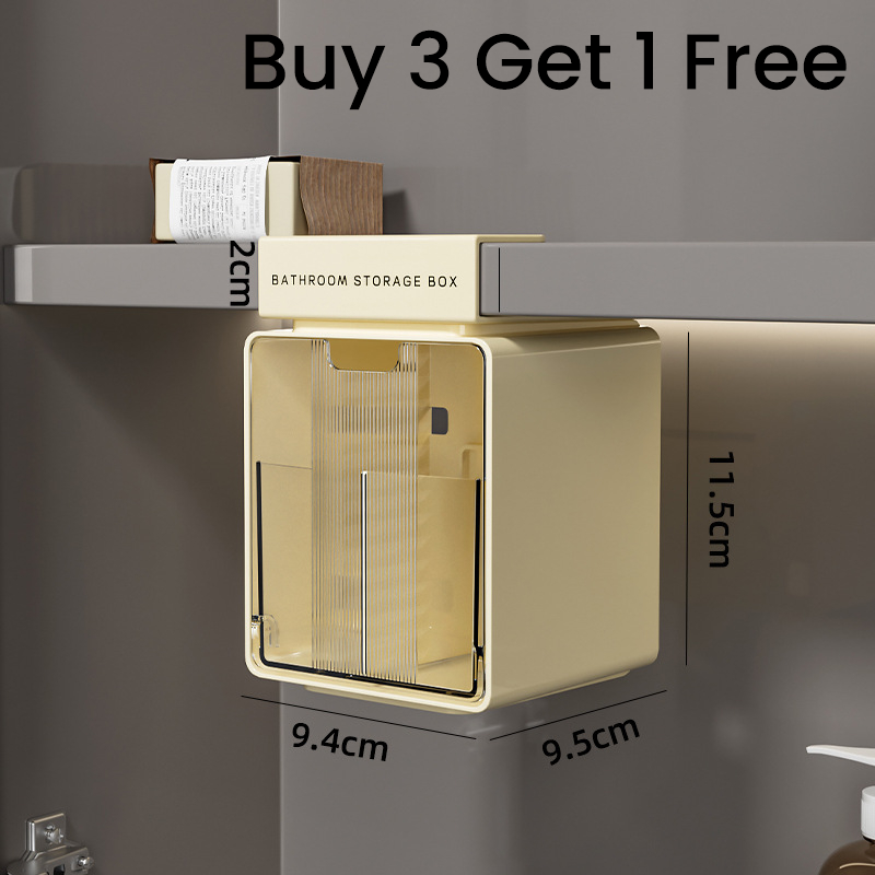 Under Cabinet Mirror Storage Box