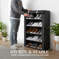 Multi-Layer Dust-Proof Shoe Rack with Cover