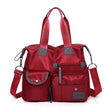 Waterproof Tote Bag – 3-Way Carry & Spacious Organization