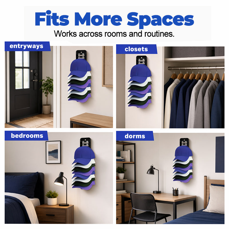 Space-Saving Hat Organizer