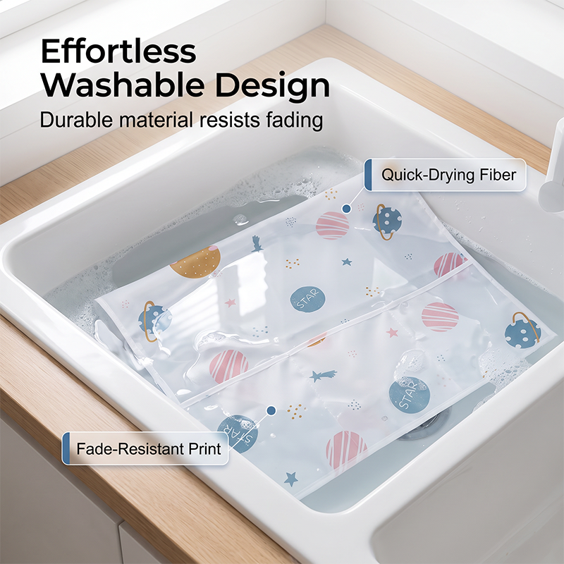 🧊 BUY 1 GET 1 FREE! 🛡️ Refrigerator Top Dust Cover – Dust-proof, wipe-clean & universal fit – Keeps your fridge top spotless & protected ✨