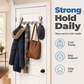 🚪📌 Suction Cup Over Door Hook Rack – Tool-Free Install, Strong Hold, No Drilling & Clutter-Free Entryway ✨
