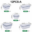 Multi-Size Food Storage Container Set