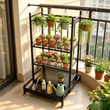 Space-Saving Tool Organizer Rack