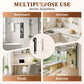 🔥 Suction-Cup Telescoping Folding Clothes Rack—No Drilling Required, Space-Saving, Perfect for Bathrooms and Balconies 👚