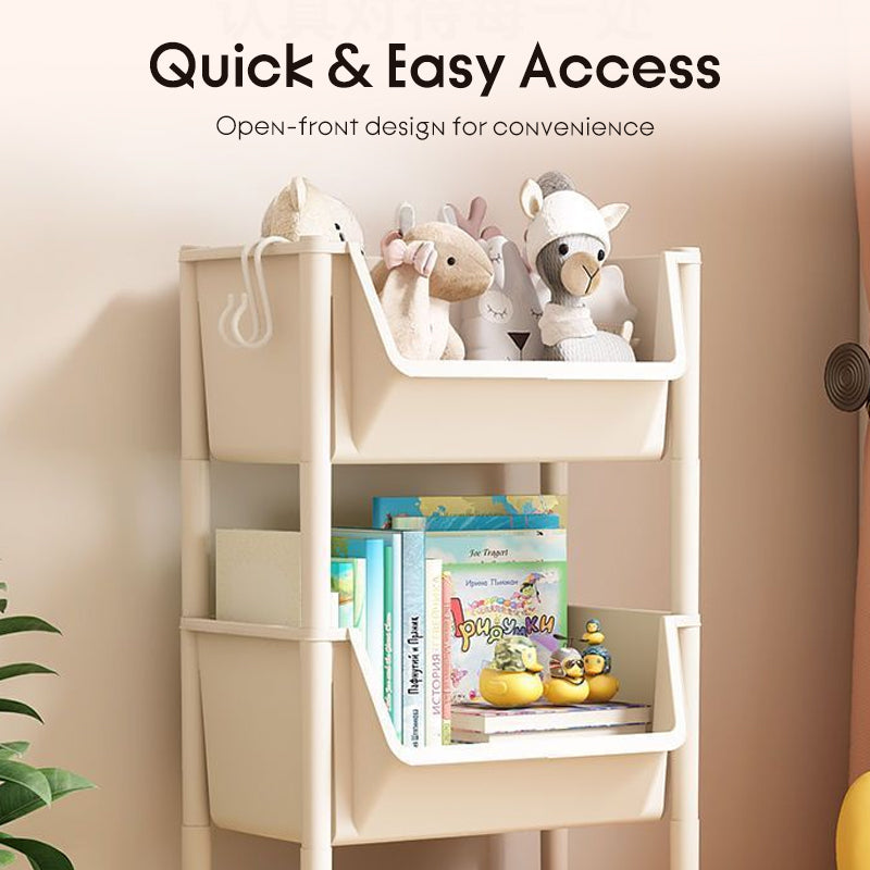 📦 Slim Rolling Cart ✨ Slide-Into-Gaps, Clutter Killer ✨