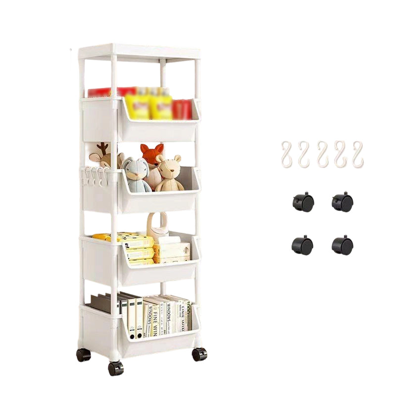 📦 Slim Rolling Cart ✨ Slide-Into-Gaps, Clutter Killer ✨