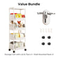 📦 Slim Rolling Cart ✨ Slide-Into-Gaps, Clutter Killer ✨