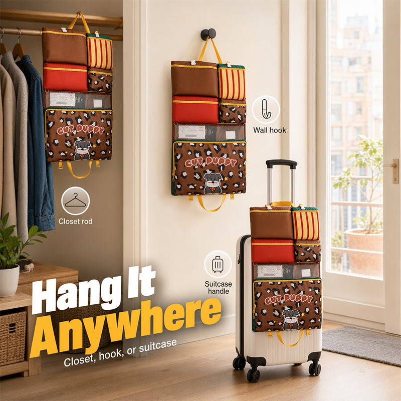 Foldable Hanging Travel Organizer Bag