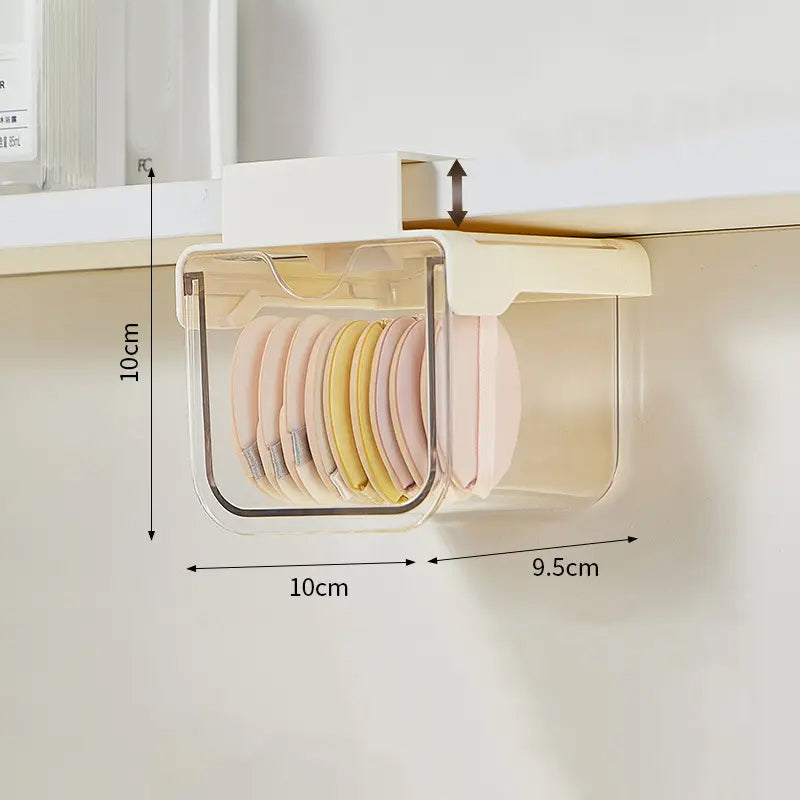 Under Shelf Pull-Out Drawer Organizer