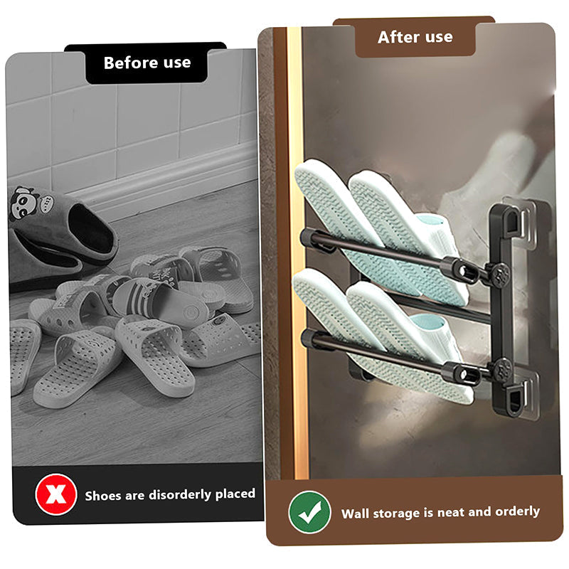 👟Foldable Door Shoe Rack