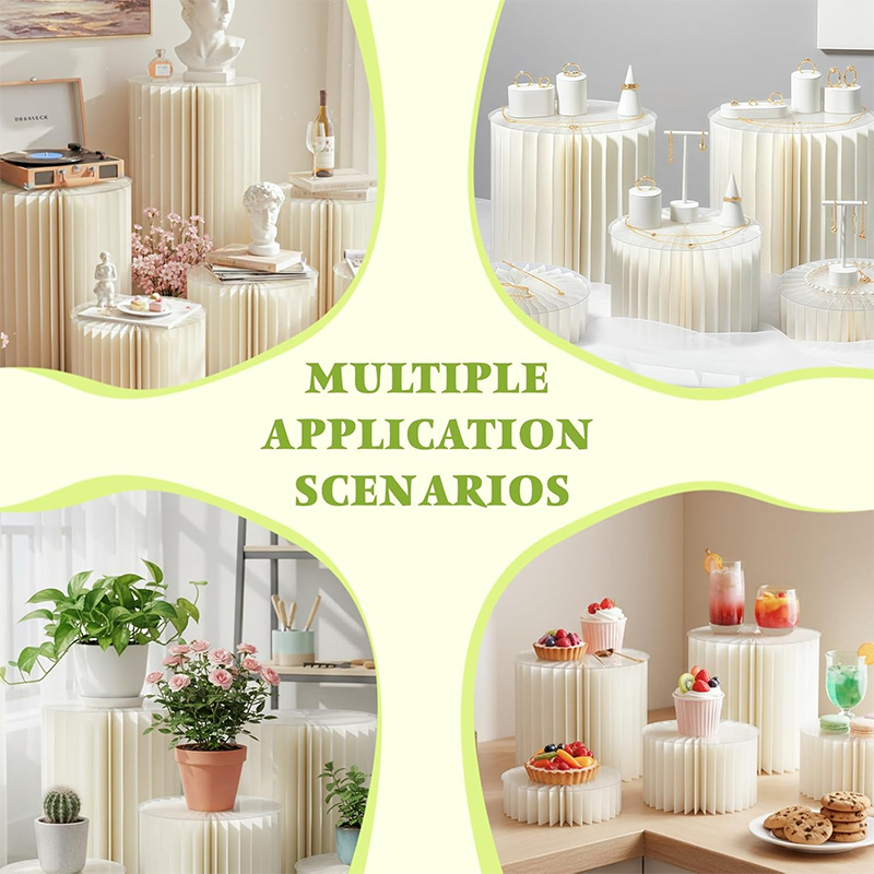 🍰Foldable Cylinder Stands for Party💐