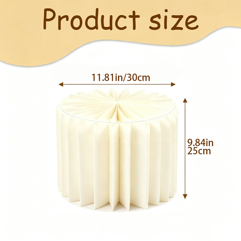 🍰Foldable Cylinder Stands for Party💐