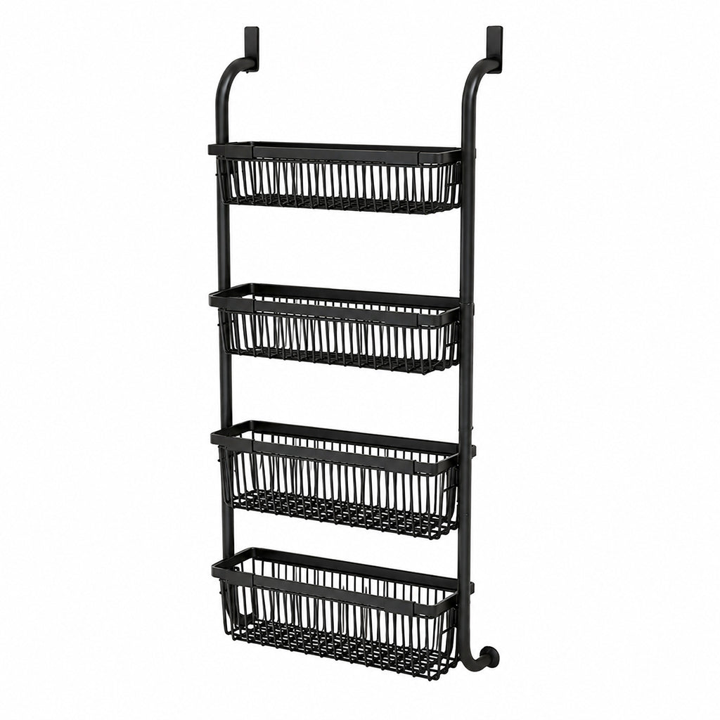 Over the Door Hanging Storage Basket Organizer
