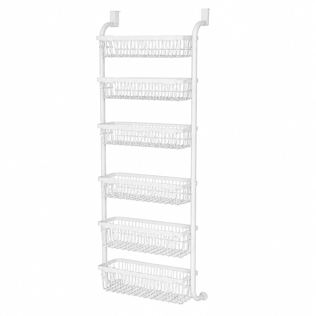 Over the Door Hanging Storage Basket Organizer