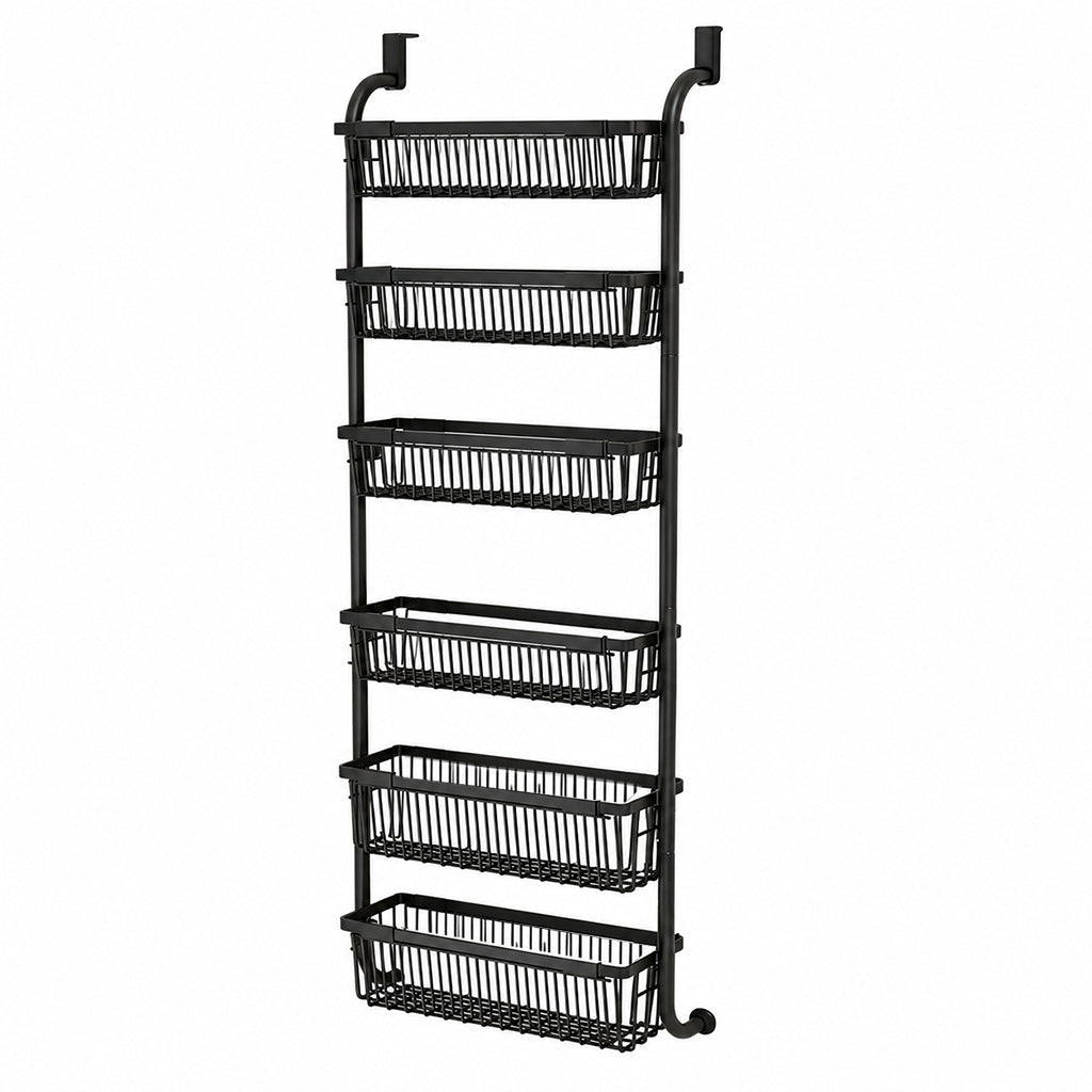 Over the Door Hanging Storage Basket Organizer