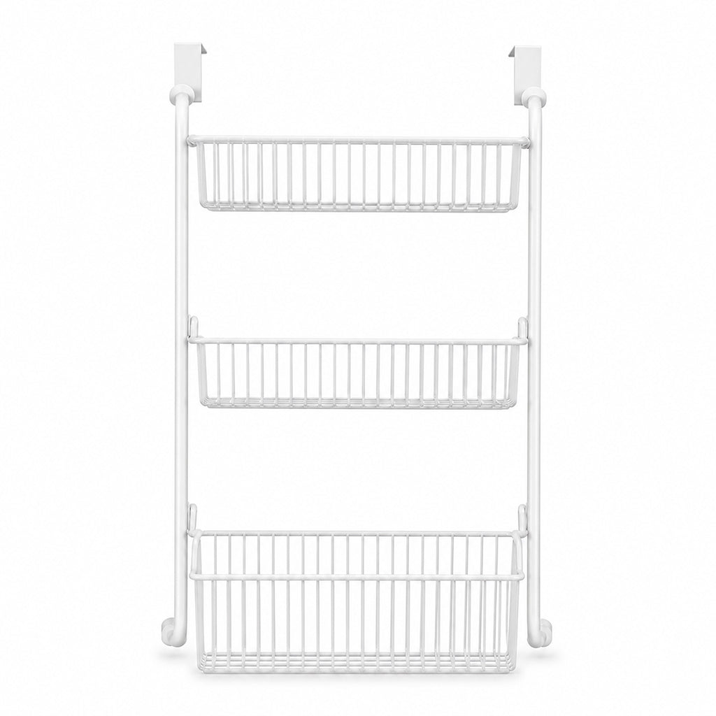 Over the Door Hanging Storage Basket Organizer