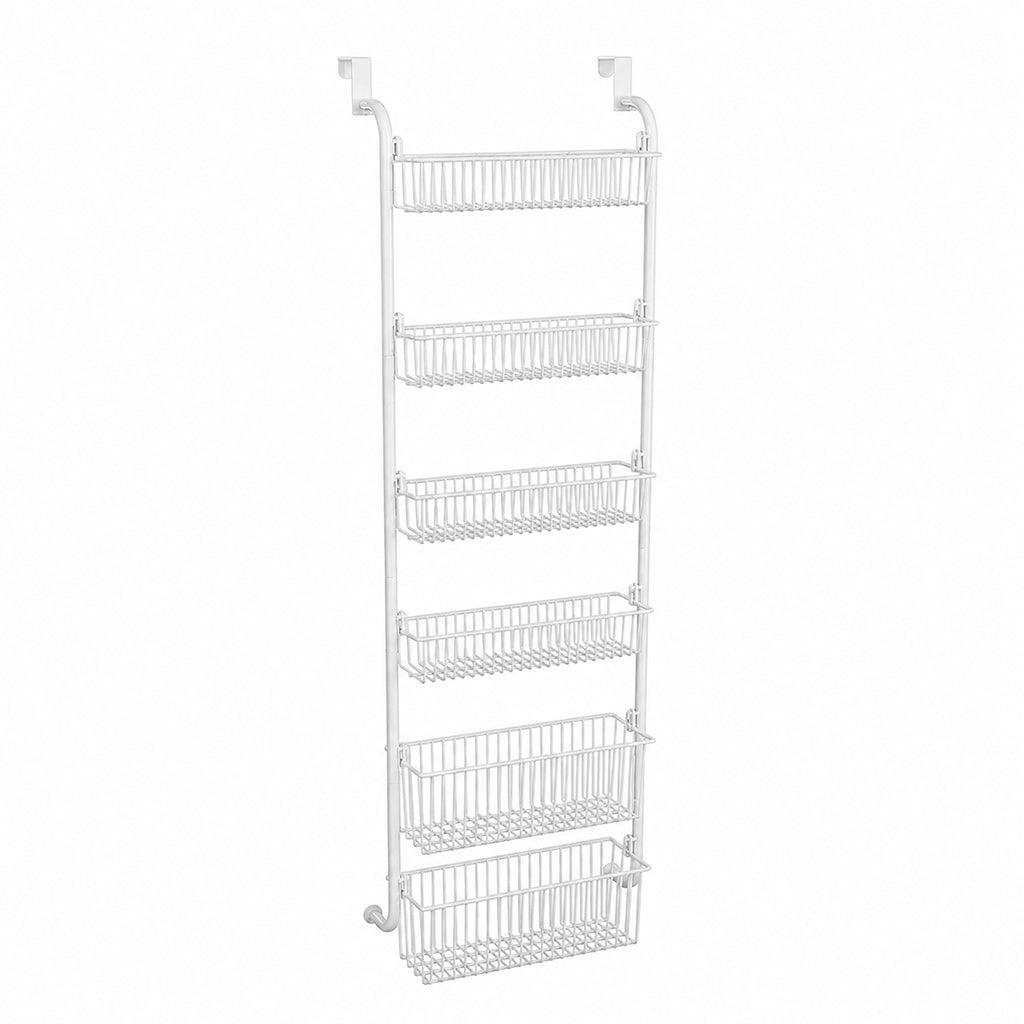 Over the Door Hanging Storage Basket Organizer
