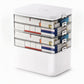 Large Plastic Medicine Storage Box with Multi-Layer Divided Compartments Portable Family Emergency First Aid Organizer Box💊📦