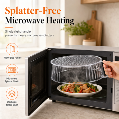 ⏳Time-Limited Special⏰Multi-Layer Stackable Microwave Food Cover