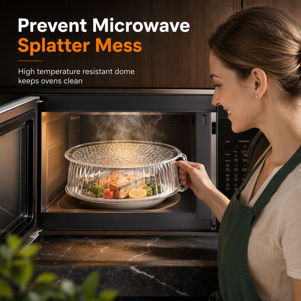 ⏳Time-Limited Special⏰Multi-Layer Stackable Microwave Food Cover