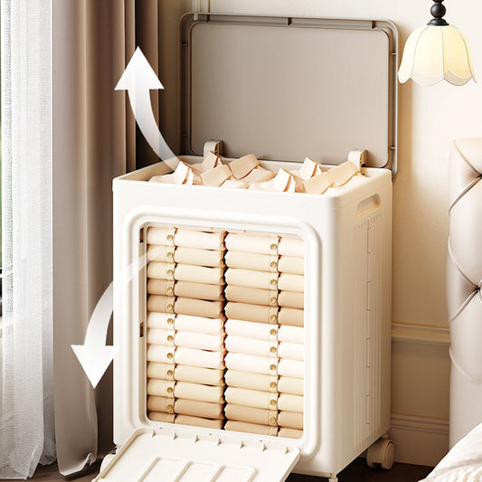 Large Foldable Storage Bin with Wheels