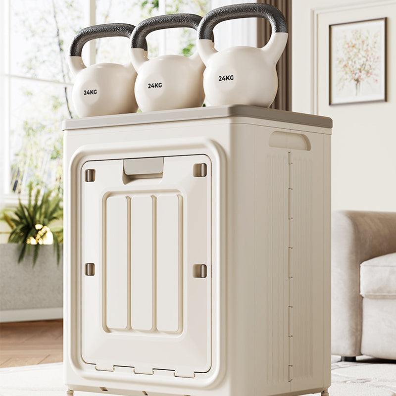 Large Foldable Storage Bin with Wheels
