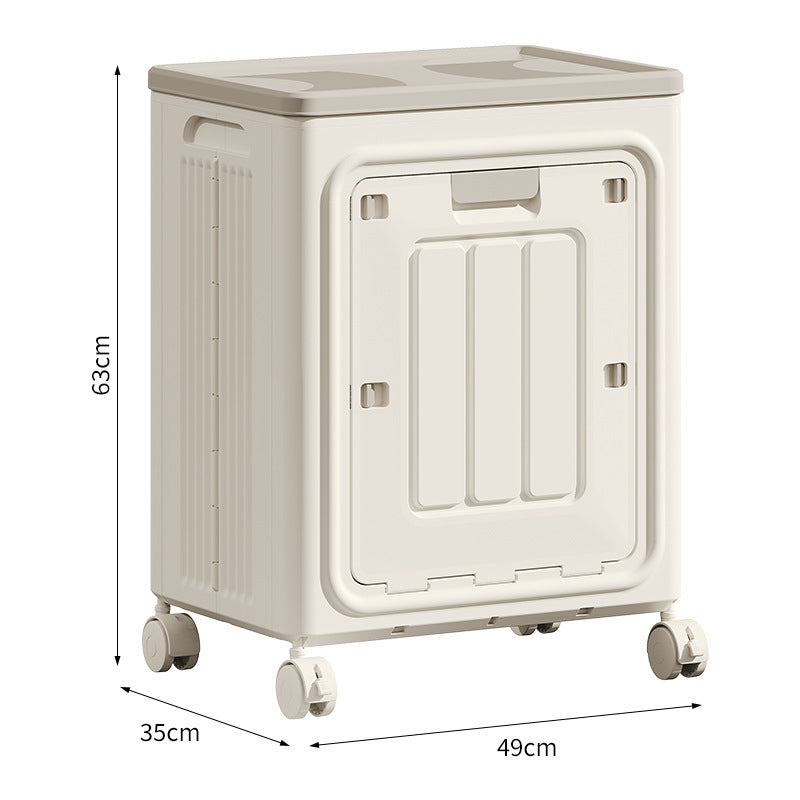 Large Foldable Storage Bin with Wheels