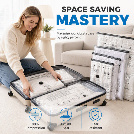 🧳 Space-Saving Vacuum Storage Bags