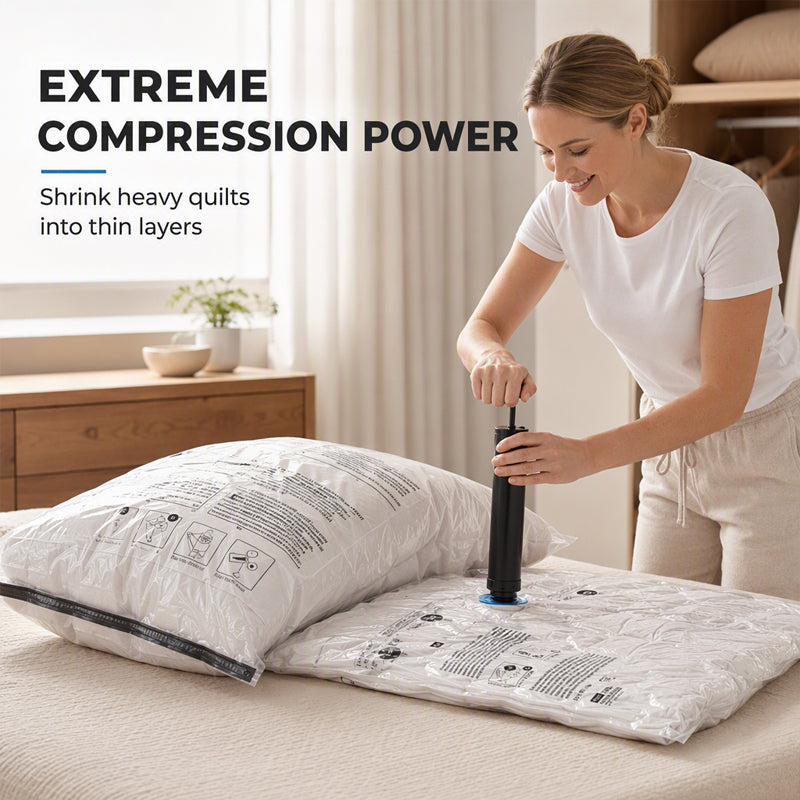 🧳 Space-Saving Vacuum Storage Bags