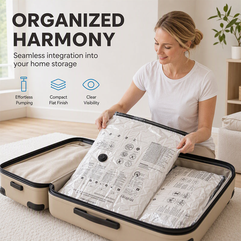 🧳 Space-Saving Vacuum Storage Bags