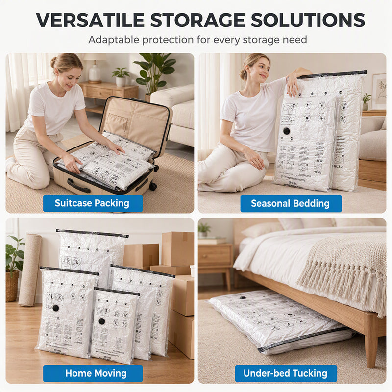 🧳 Space-Saving Vacuum Storage Bags